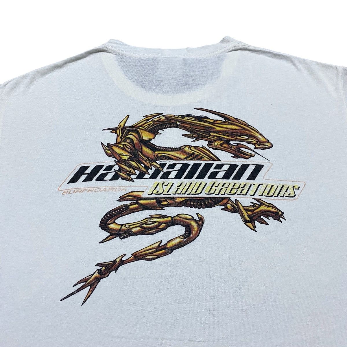 Vintage Rare‼️🔥Vintage Distress Hawaiian Surfboards Dragon T-Shirt Size US M / EU 48-50 / 2 - 6 Thumbnail