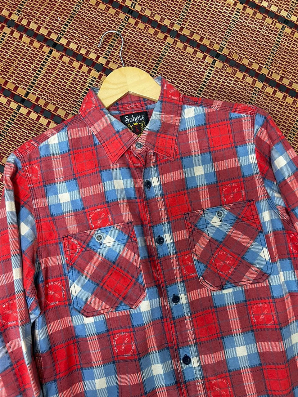 Schott Schott Bros NYC Flannel Size US S / EU 44-46 / 1 - 3 Thumbnail