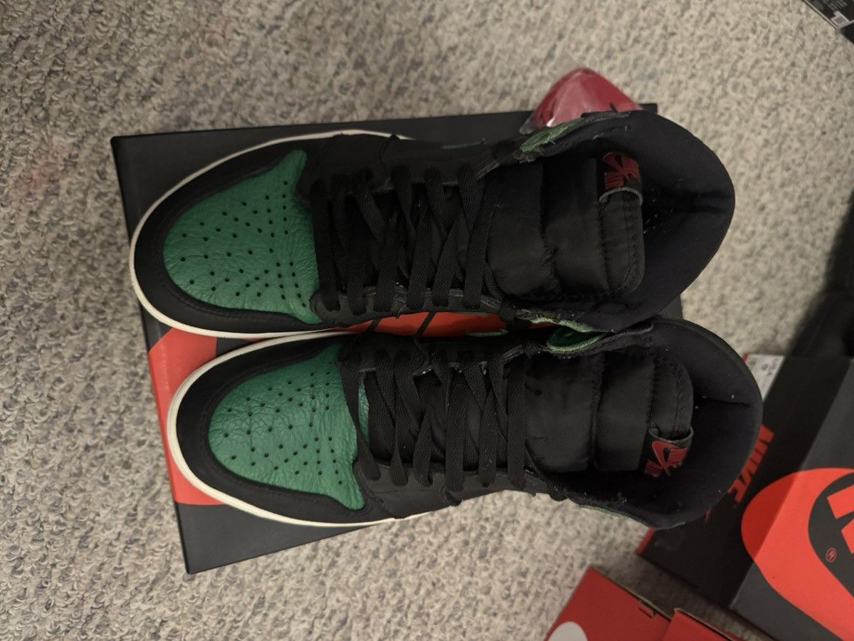 Jordan Brand × Nike Size 10 - Jordan 1 Retro High OG Pine Green 2.0 555088-030 Size US 10 / EU 43 - 4 Thumbnail