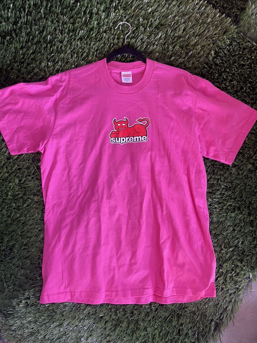 Supreme Supreme Toy Factory Tee Pink Size US M / EU 48-50 / 2 - 1 Thumbnail