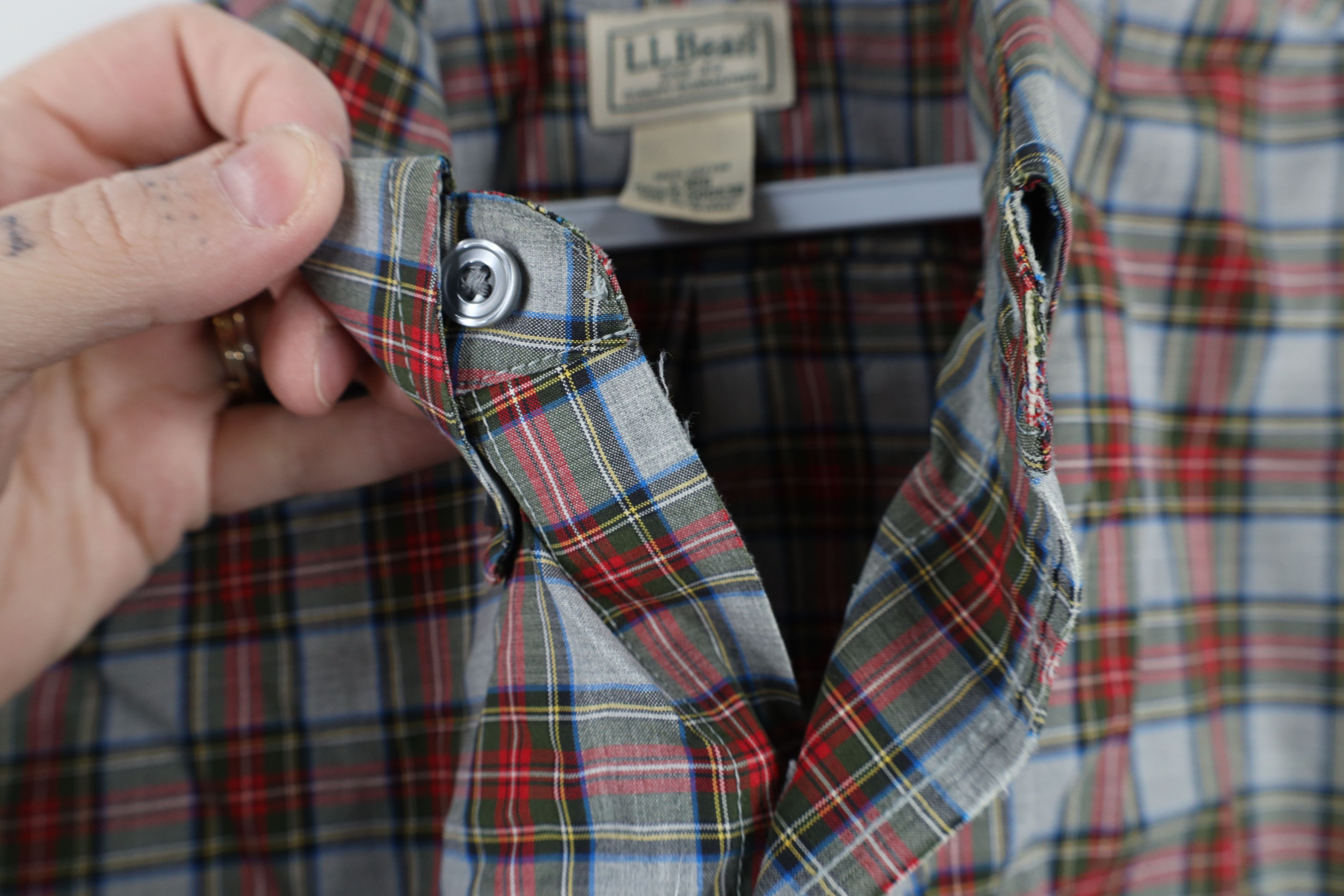 L.L. Bean × Vintage Vintage LL Bean Free Traditional Fit Button Down Shirt Size US L / EU 52-54 / 3 - 7 Thumbnail