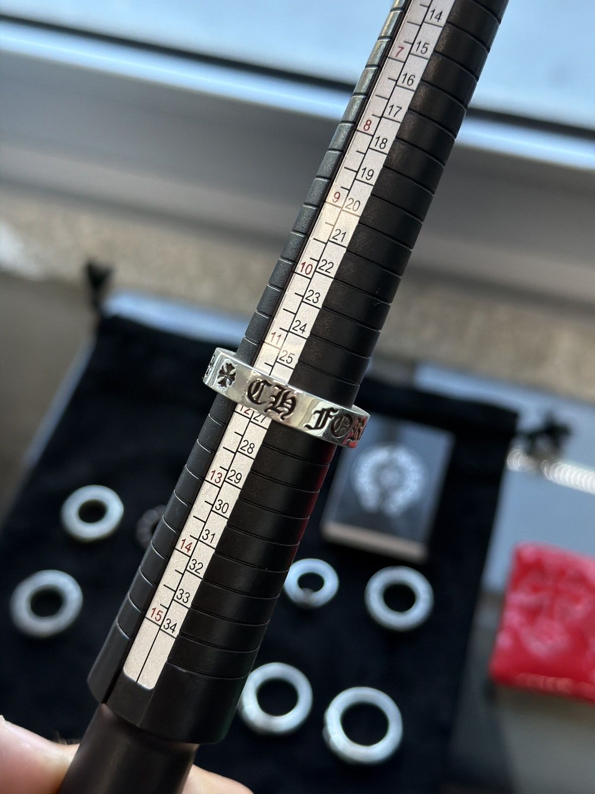 Chrome Hearts CH Forever Ring sz 11.5 NEW