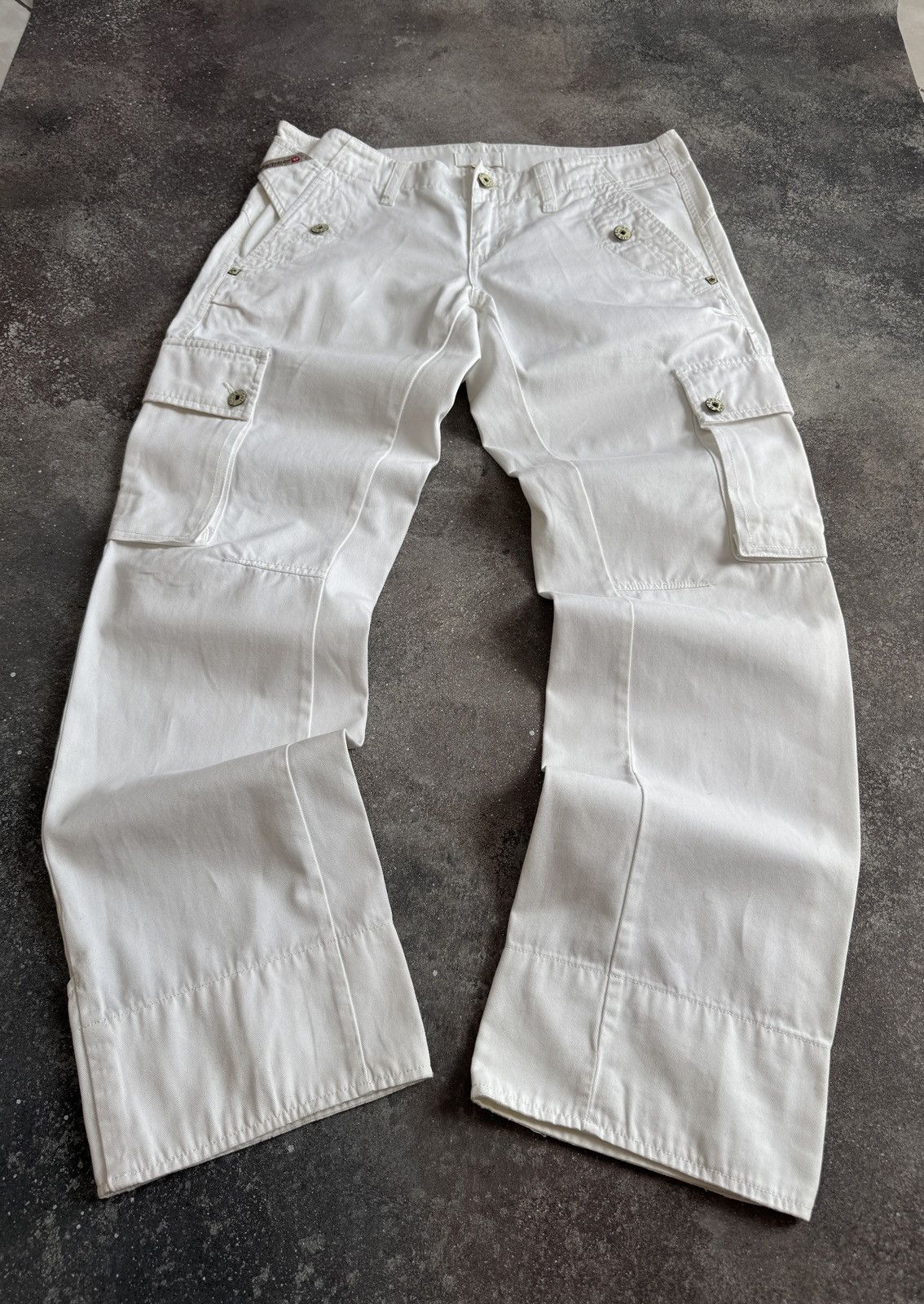 Diesel Diesel 2000’s Vintage Avant Garde Utility Cargo Pants Size US 30 / EU 46 - 4 Thumbnail