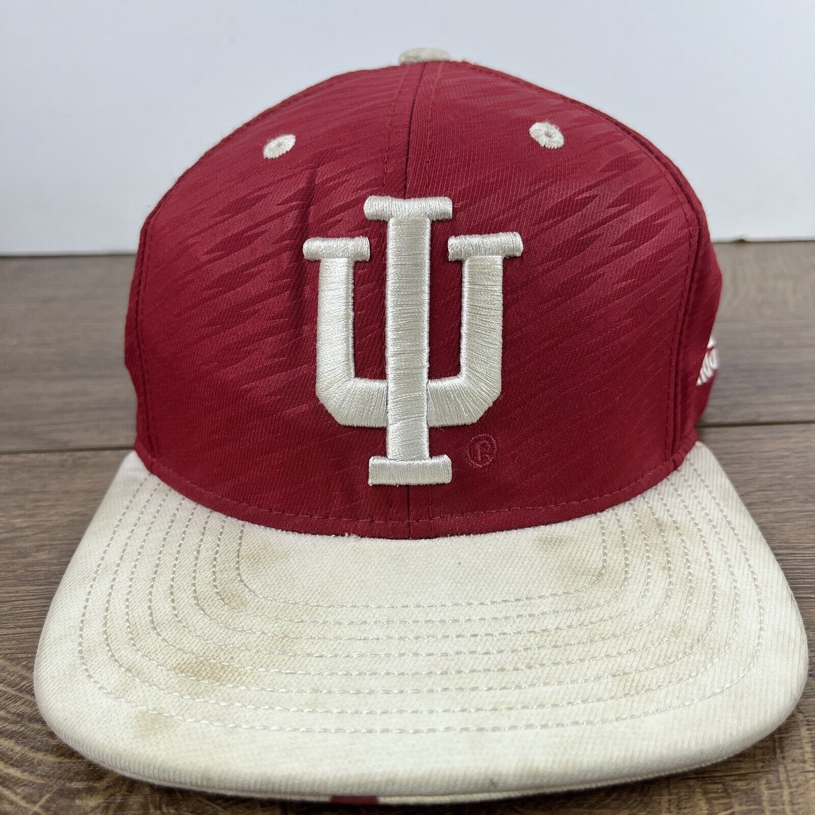 Adidas Indiana Hoosiers Adidas Hat Snapback Red Hat Adjustable Adul Size ONE SIZE - 4 Thumbnail
