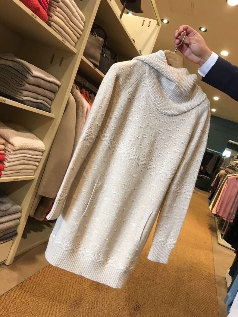 Loro Piana LORO PIANA Cashmere turtleneck sweater Size XS / US 0-2 / IT 36-38 - 1 Thumbnail