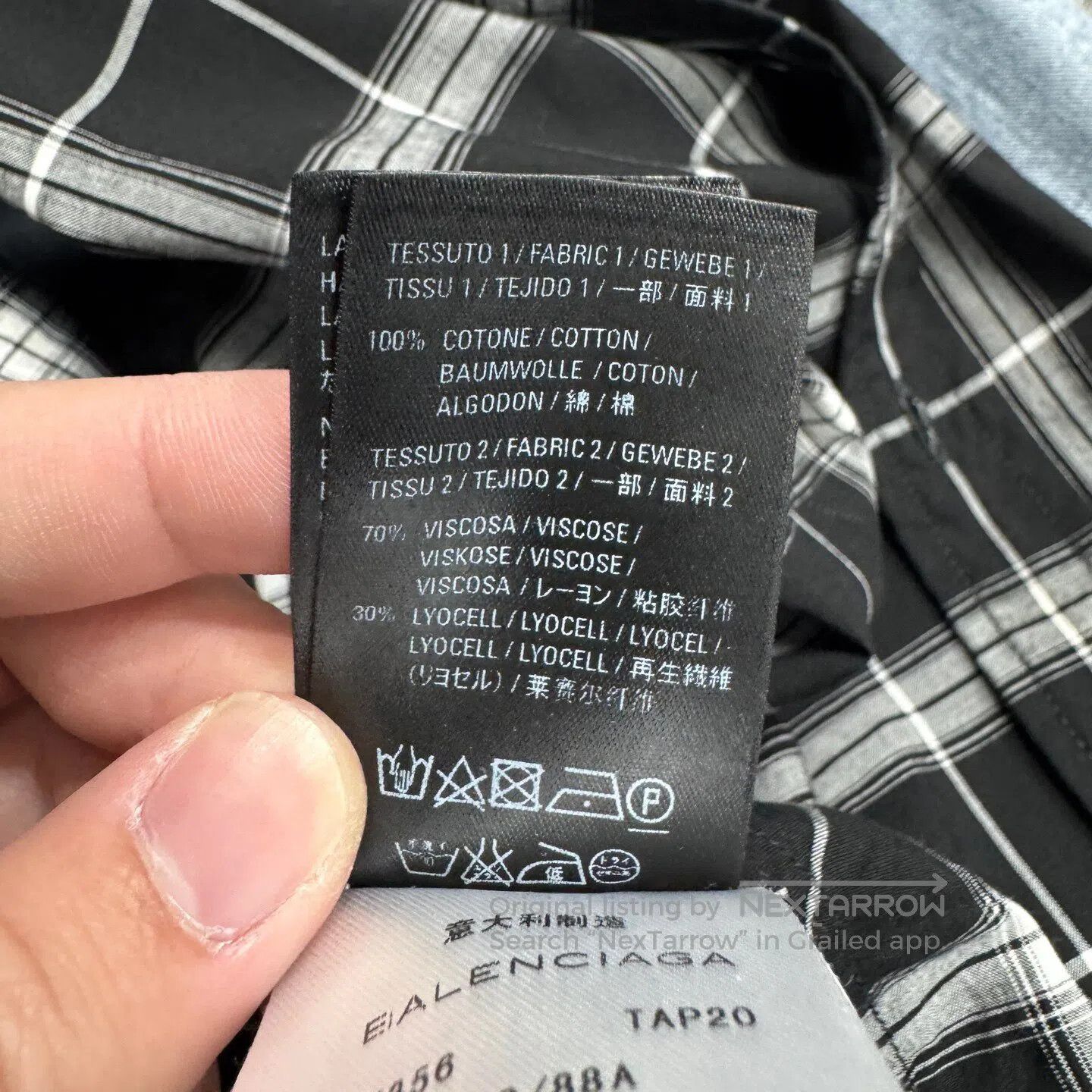 Balenciaga Balenciaga cowboy shirt| Size US M / EU 48-50 / 2 - 5 Thumbnail