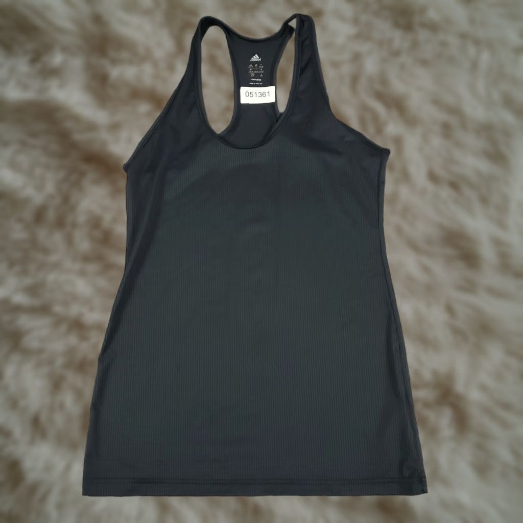 Adidas Adidas Tank Top Shirt Womens Size Small Gray Active Running Outdoors Training Size S / US 4 / IT 40 - 1 Thumbnail