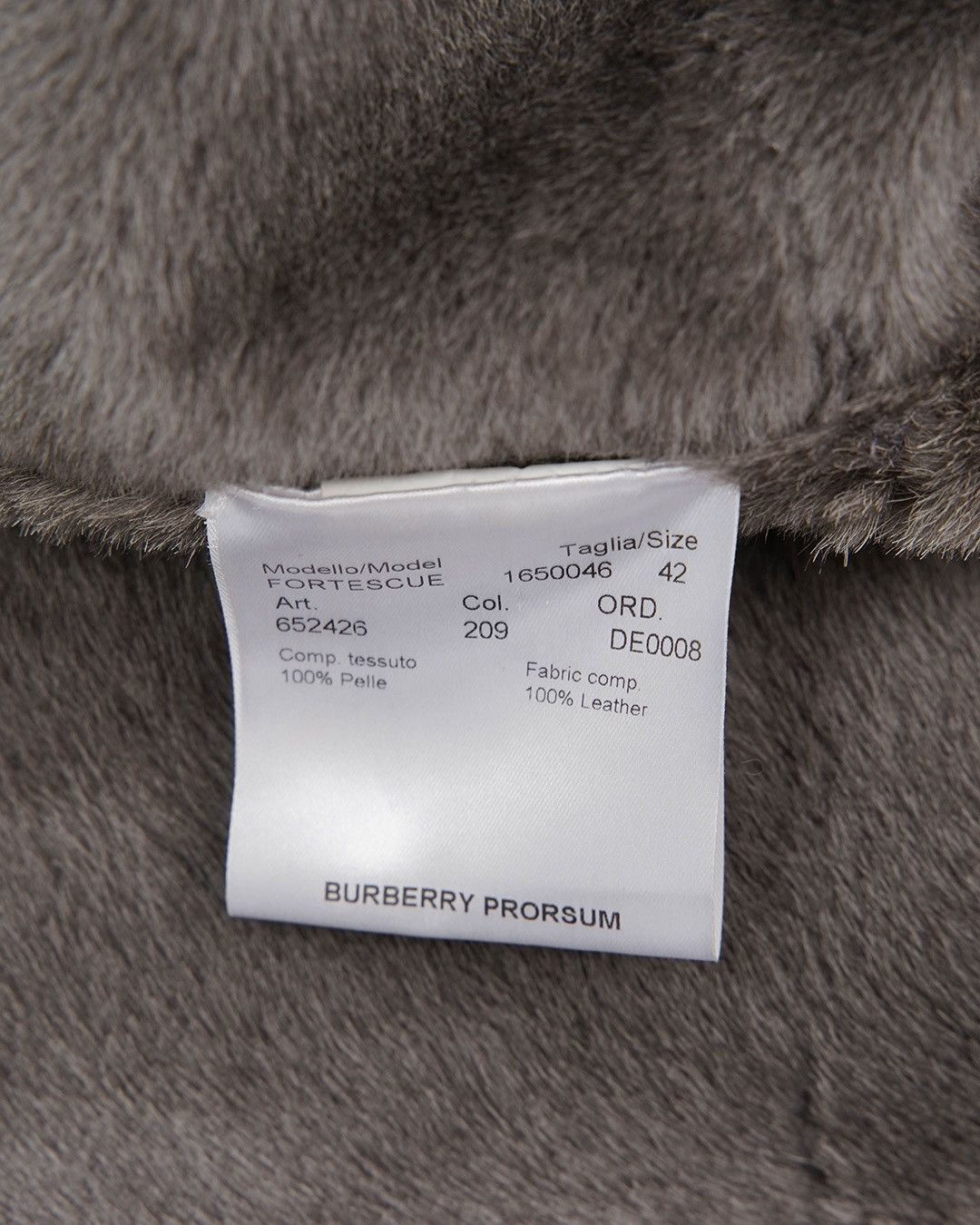 Burberry Prorsum Burberry Prorsum F/W2001 Two-Sided Real Leather Vest Size M / US 6-8 / IT 42-44 - 6 Thumbnail