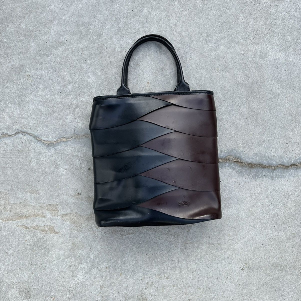 Leather Vintage Gree Leather Bag Italy Style USA 00s Y2K Size ONE SIZE - 10 Thumbnail