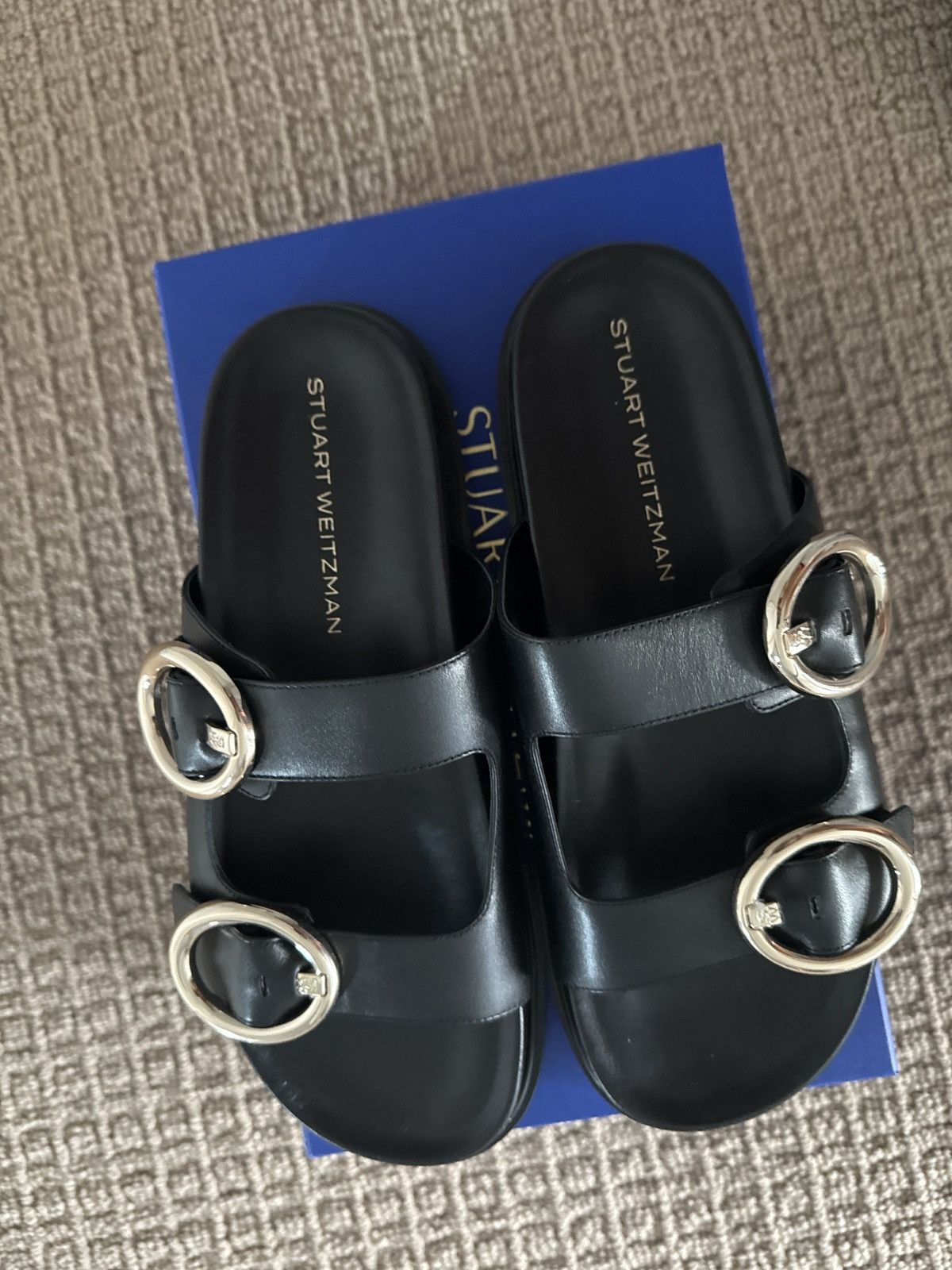 Stuart Weitzman Stuart Weitzman Benni Sport Slide Size US 9.5 / IT 39.5 - 3 Thumbnail