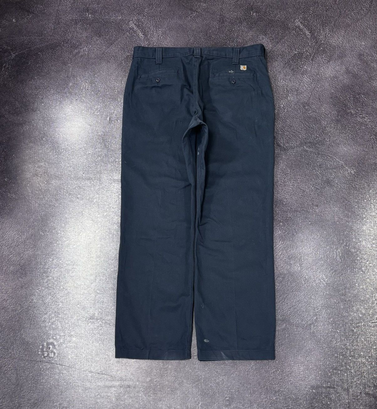 Carhartt Vintage Carhartt Y2K Skate Navy Baggy Blended Twill Pants Size US 38 / EU 54 - 1 Thumbnail