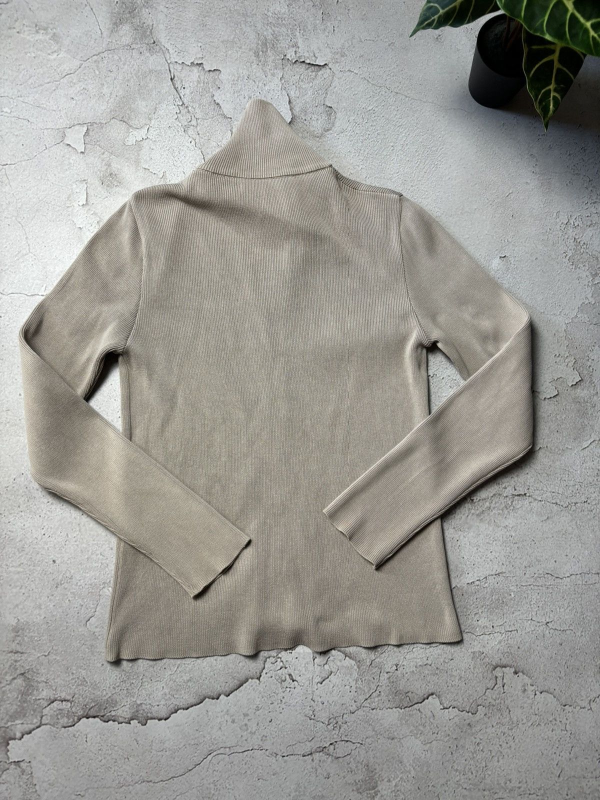 Bally Rare Bally Knit Zip Up Cardigan With Leather Details Size US M / EU 48-50 / 2 - 2 Thumbnail