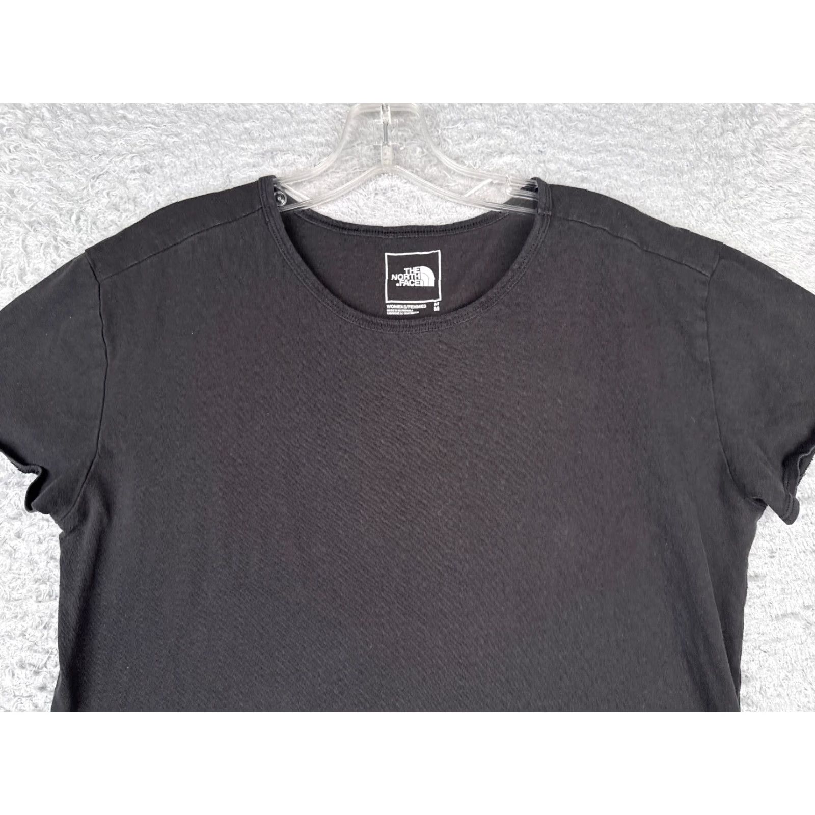 The North Face VINTAGE The North Face Shirt Women Medium Black Crew Neck Short Sleeve 100% Cotton Size M / US 6-8 / IT 42-44 - 4 Thumbnail
