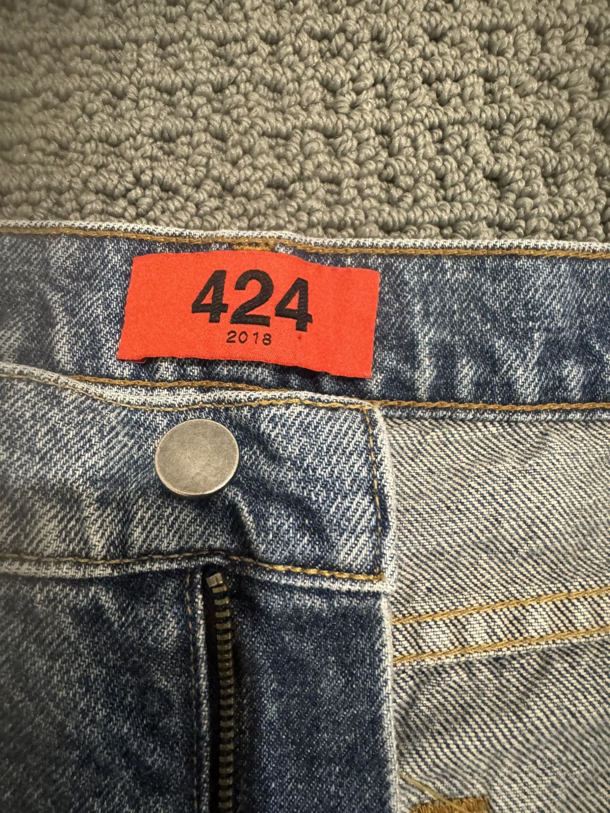 424 424 premium denim jeans made in usa Size US 33 - 9 Thumbnail