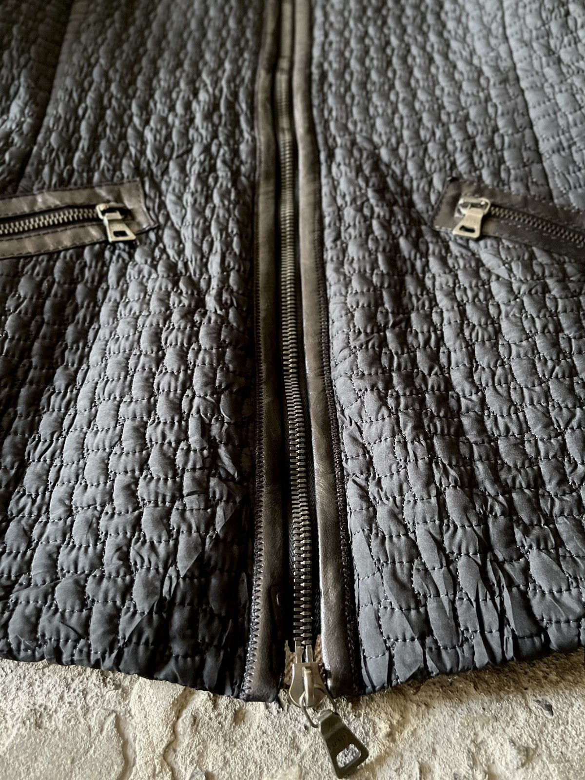 Archive Prada Sport - 2000's - Quilted - Fur Jacket