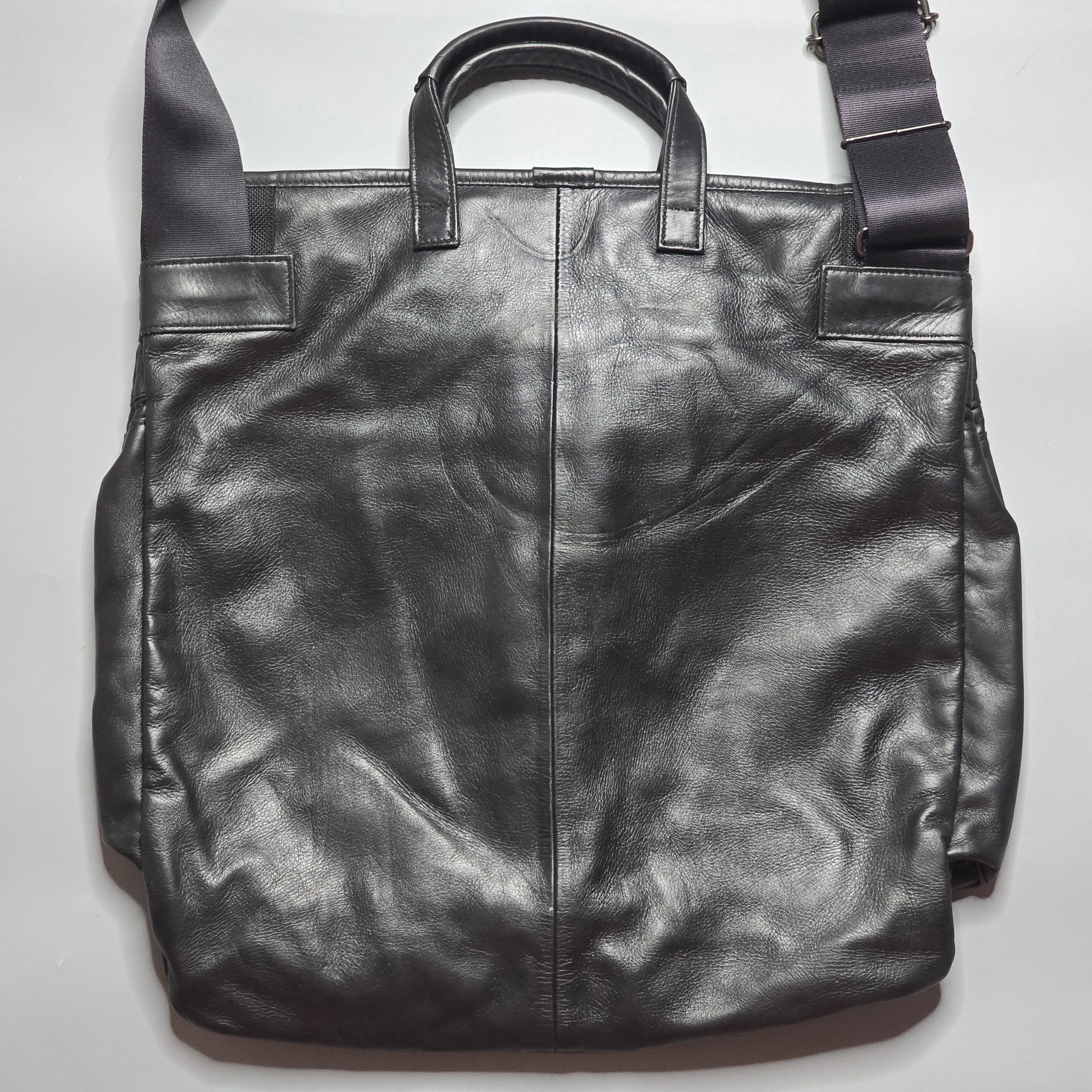 Porter Luggage Label - Elements 2-Way Helmet Bag - Leather Size ONE SIZE - 4 Thumbnail