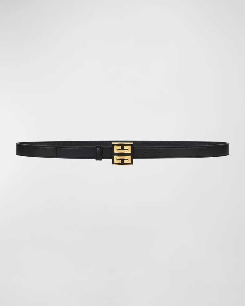 Givenchy o1srvl11e0325 Size: OS / Skinny Belt in Black Size ONE SIZE - 4 Thumbnail