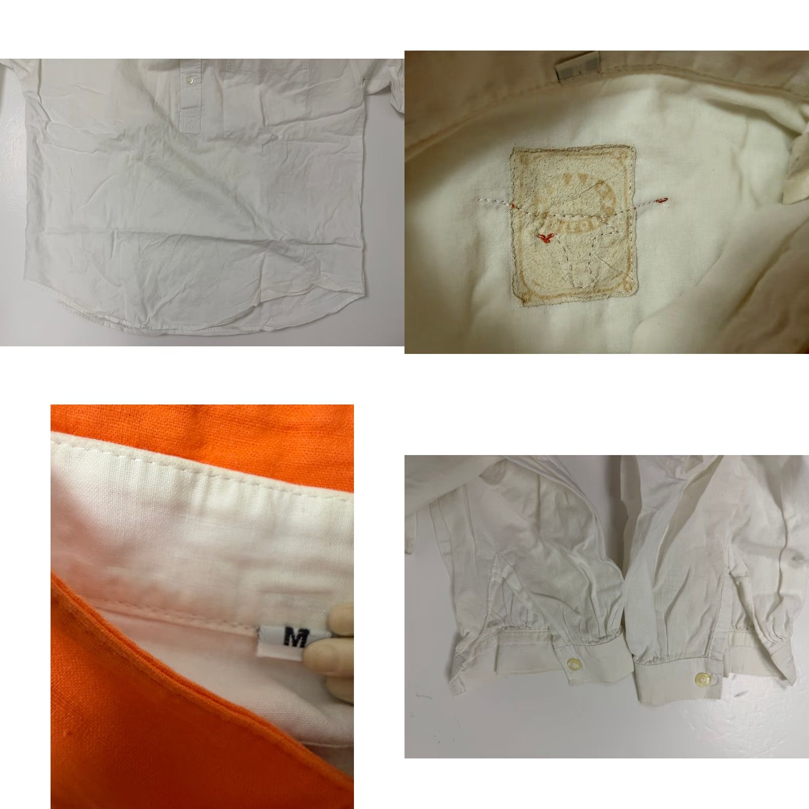 Vintage VINTAGE Wah Maker Shirt Men M Texas Longhorns Frontier Band Collar Pullover USA Size US M / EU 48-50 / 2 - 9 Thumbnail