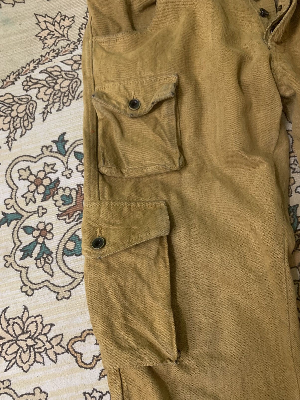 Japanese Brand × Johnbull × Vintage VINTAGE JOHN BULL KOJIMA JAPAN DENIM CARGO Size US 32 / EU 48 - 7 Thumbnail