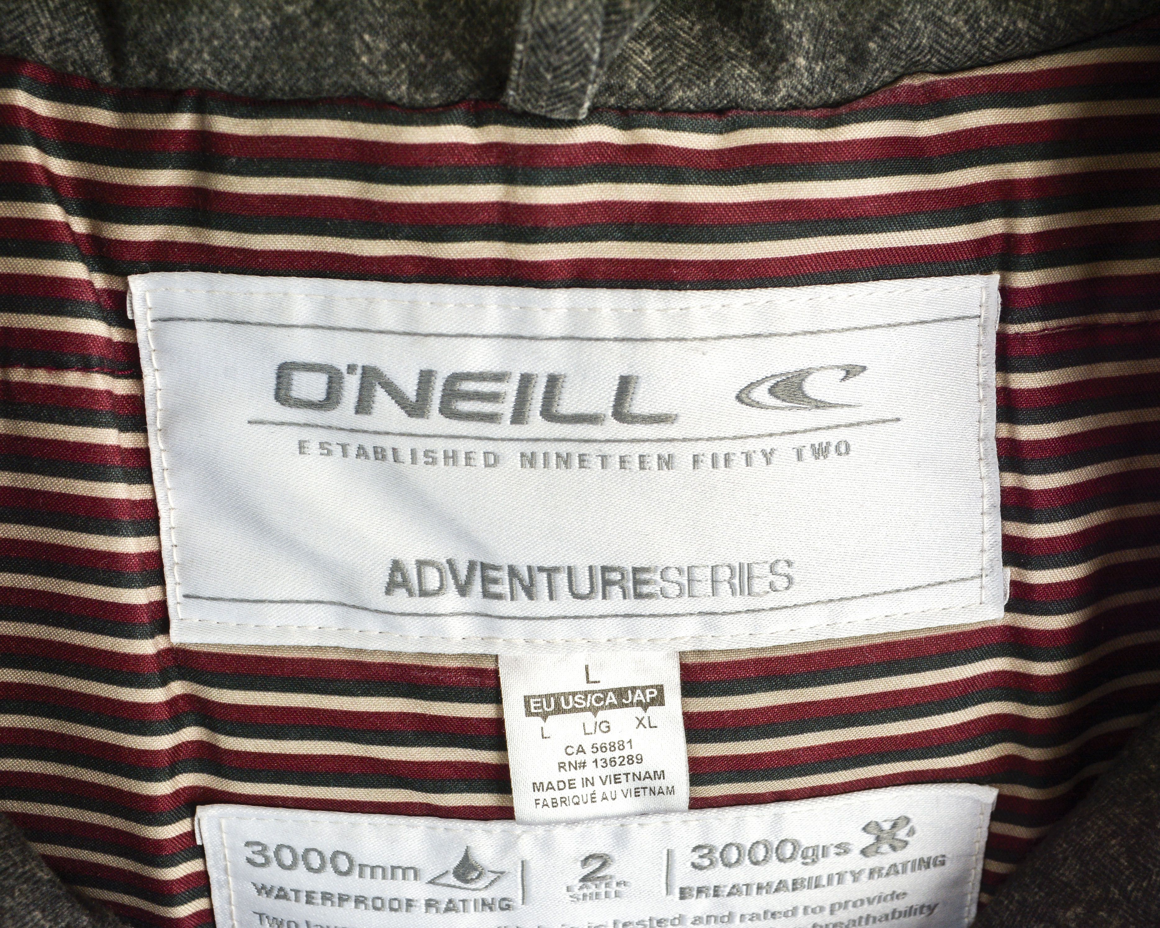 O'Neill Parka Womens L Jacket Coat Hooded Grey Ski Winter Snow Size L / US 10 / IT 46 - 3 Thumbnail