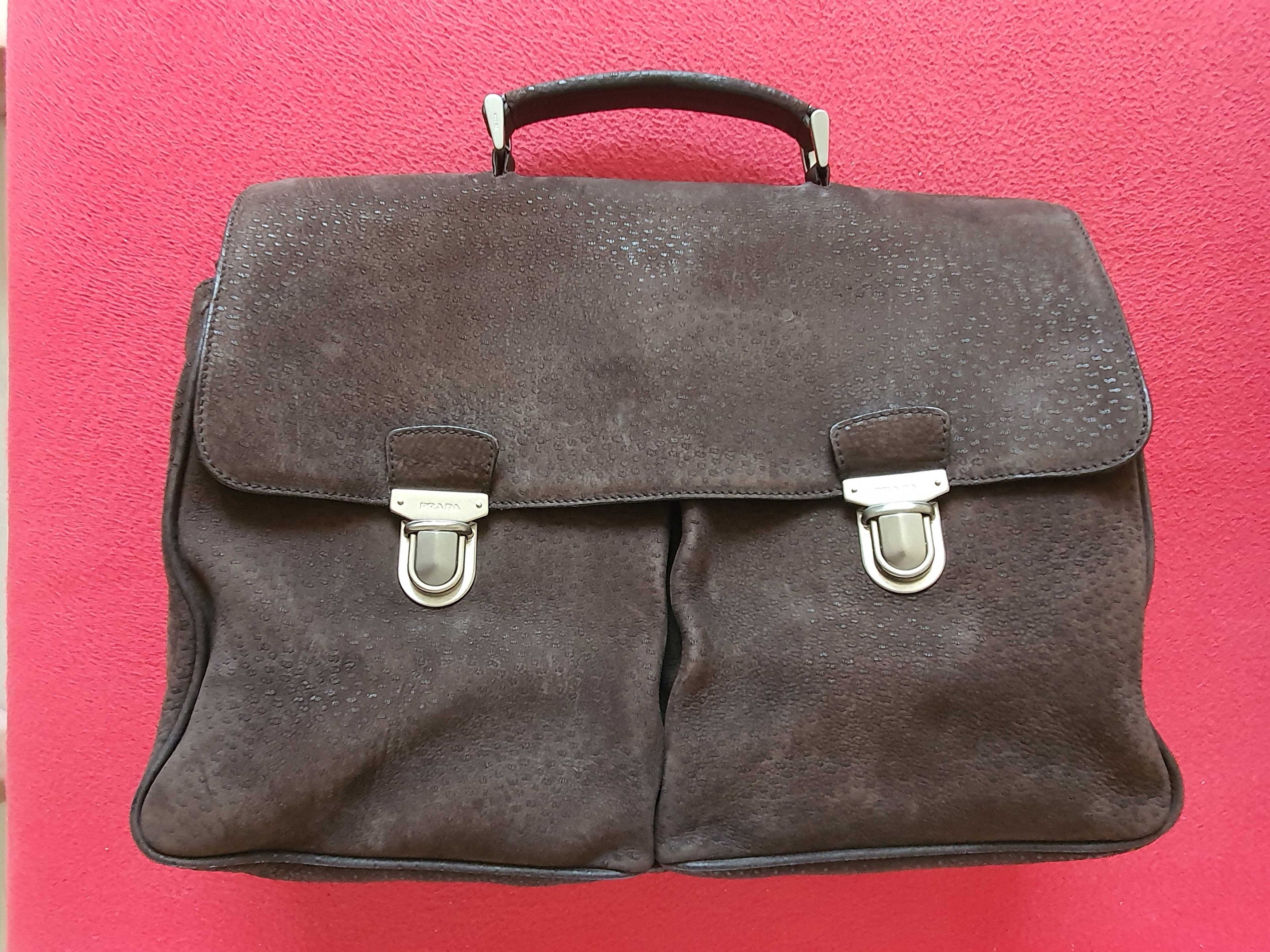 Prada Prada Leather Calfskin Bag Size ONE SIZE - 1 Thumbnail