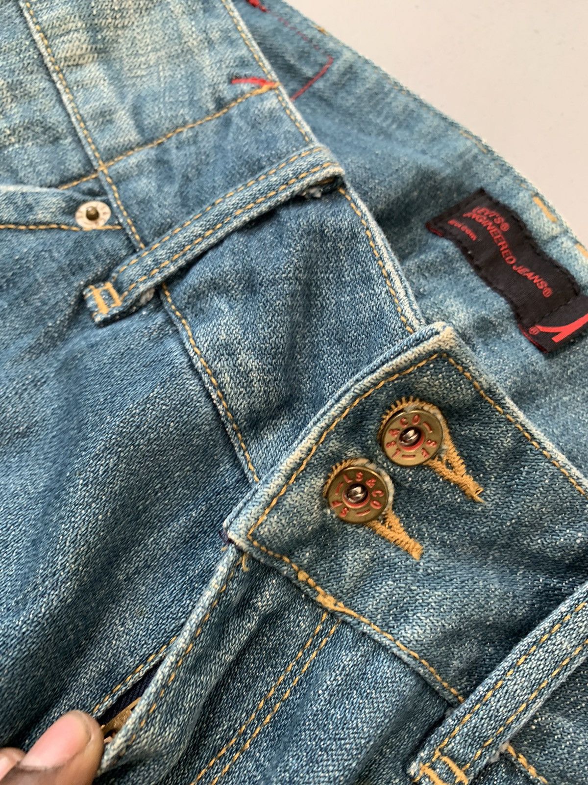 Levi's Rare vintage levis baggy boot denim pants Size 30" / US 8 / IT 44 - 5 Thumbnail