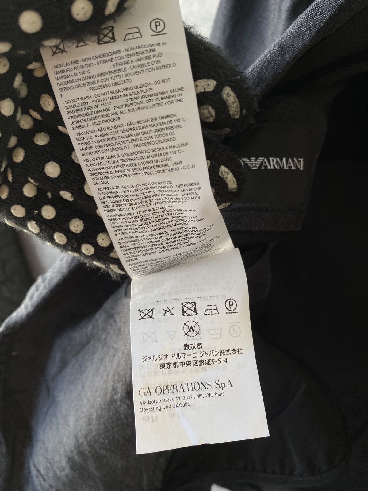 Emporio Armani Emporio Armani Linen Coat Jacket Size US M / EU 48-50 / 2 - 14 Thumbnail