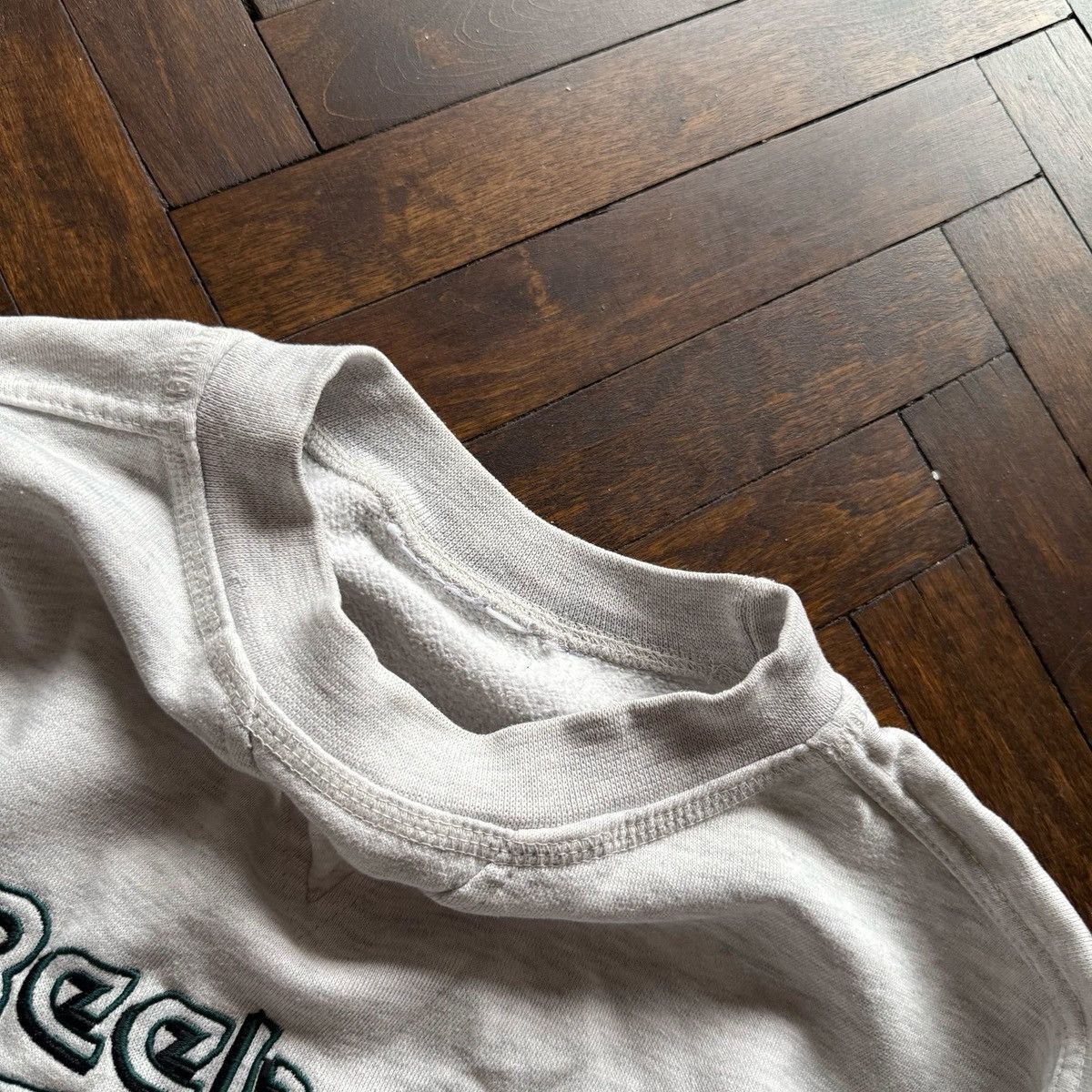 Reebok Reebok Mens Gray Sweatshirt Vintage 90s 00s Embroidered Logo Size US XS / EU 42 / 0 - 4 Thumbnail
