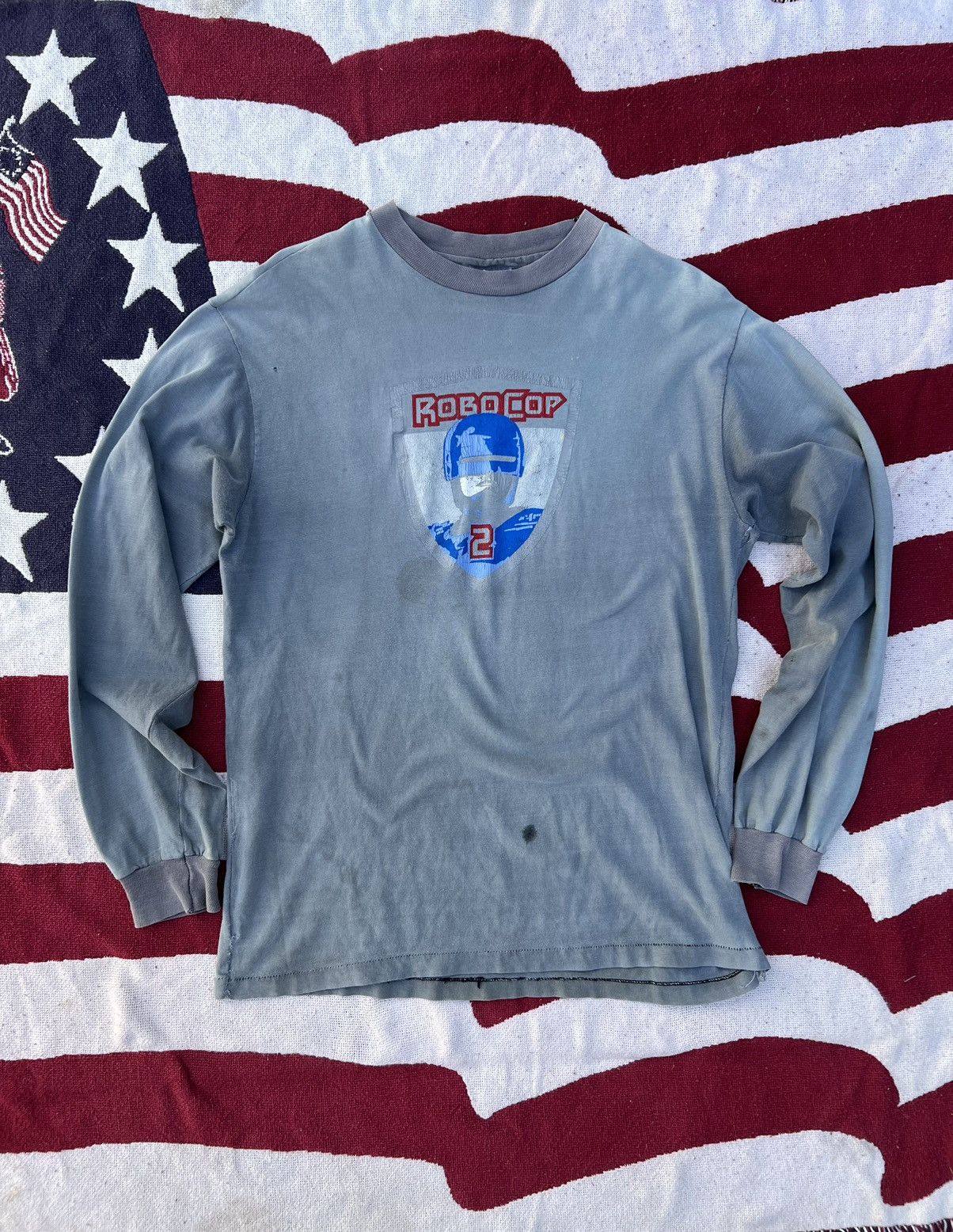 80s/90s Robocop 2 Movie Promo Longsleeve