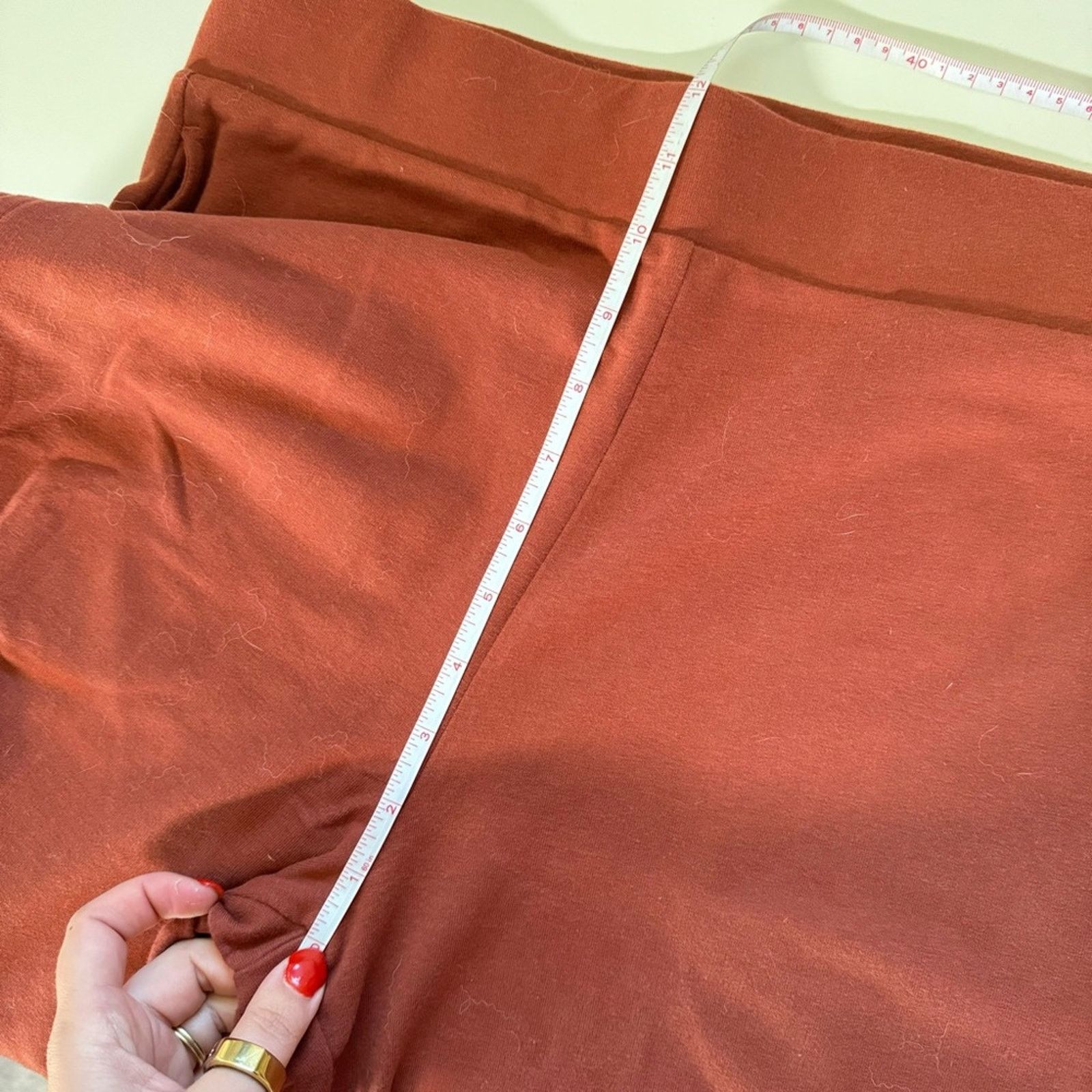 Ugg NEW UGG Straight Rust Brick Red Sweatpants Lounge PJ Pant Size 27" / US 4 / IT 40 - 13 Thumbnail