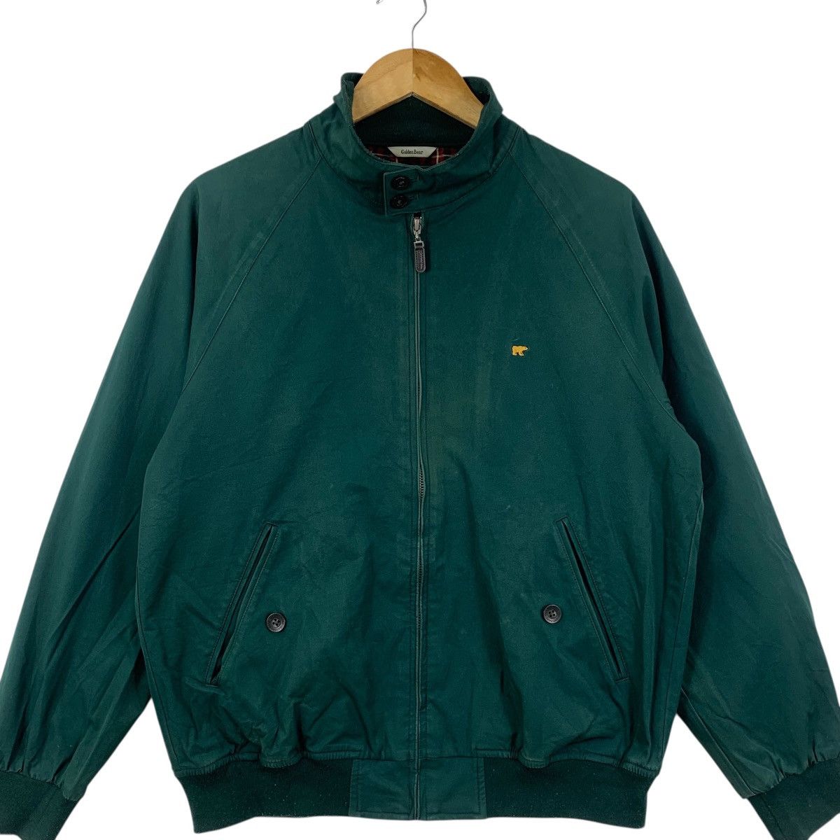 Golden Bear Vintage GOLDEN BEAR USA Outdoor Tartan Lining Zipper Bomber Size US L / EU 52-54 / 3 - 6 Thumbnail