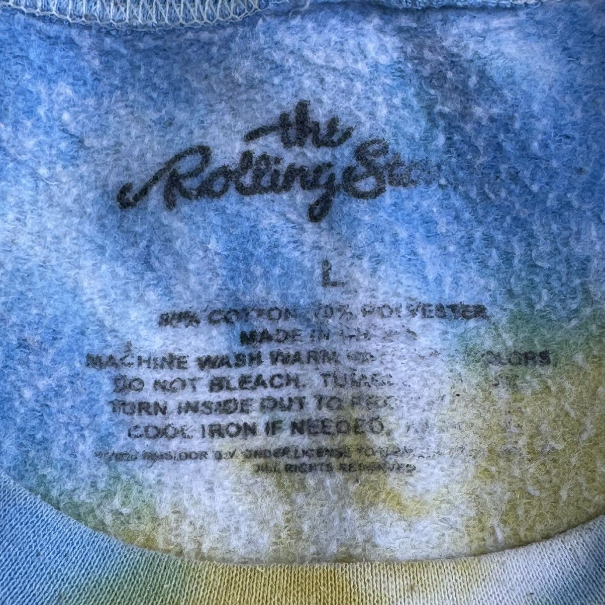 Band Tees × Bravado × The Rolling Stones Tye Dye Rolling Stone Band Sweatshirt Size US L / EU 52-54 / 3 - 6 Thumbnail