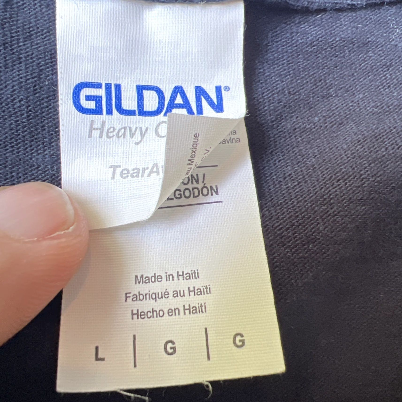 Gildan VINTAGE Gildan Black Shirt Adult Large Spearmint Rhino EST. 1989 Logo Strippers Theme Size US L / EU 52-54 / 3 - 3 Thumbnail