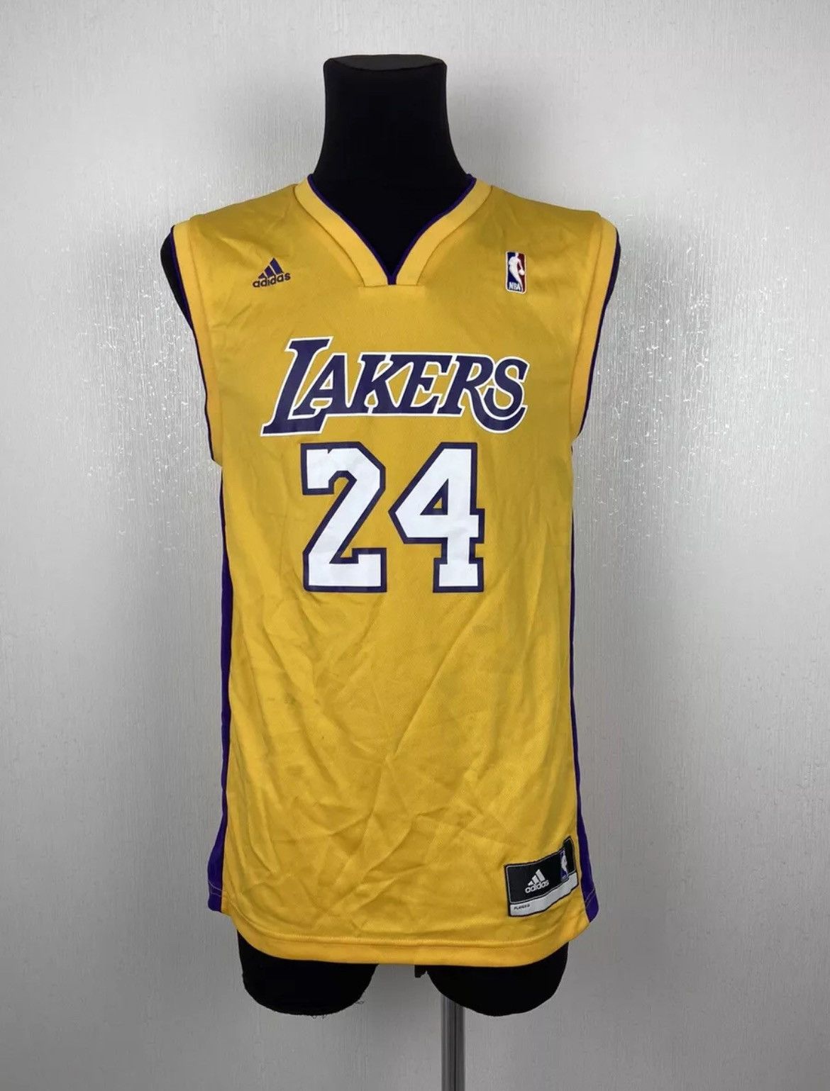 Adidas × NBA × Vintage Lakers NBA 2012 Jersey #24 Kobe Bryant 7565A Size S Size US S / EU 44-46 / 1 - 1 Thumbnail