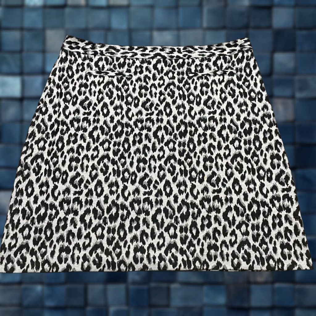 Talbots Talbots Womens Skirt sz 6 Multicolor Leopard Print Straight Pencil Knee Length Size 38" / US 16 / IT 52 - 1 Thumbnail