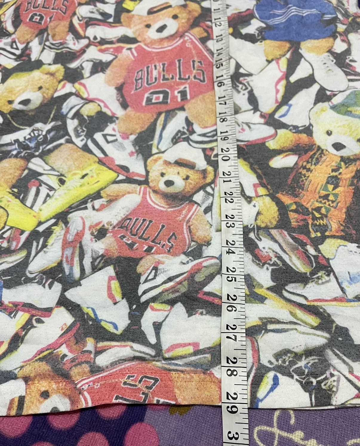 Japanese Brand × Vintage BULLS Overprint Rare Design Shirt Size US L / EU 52-54 / 3 - 10 Thumbnail