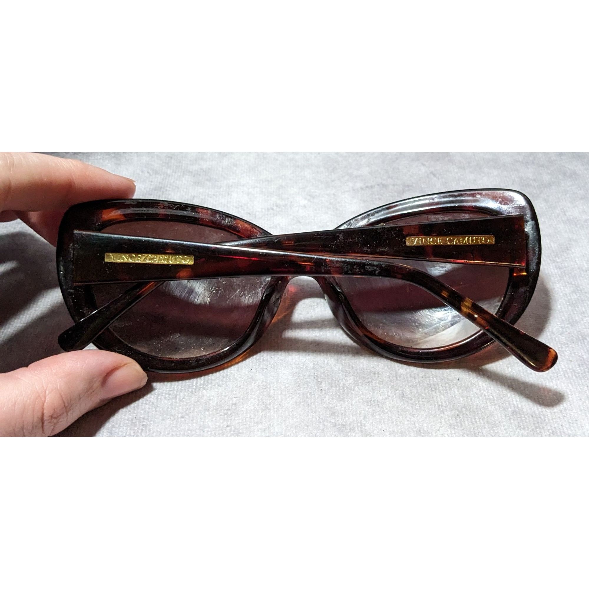 Vince Camuto Vince Camuto Tortoise Cat Eye Sunglasses Size ONE SIZE - 4 Thumbnail