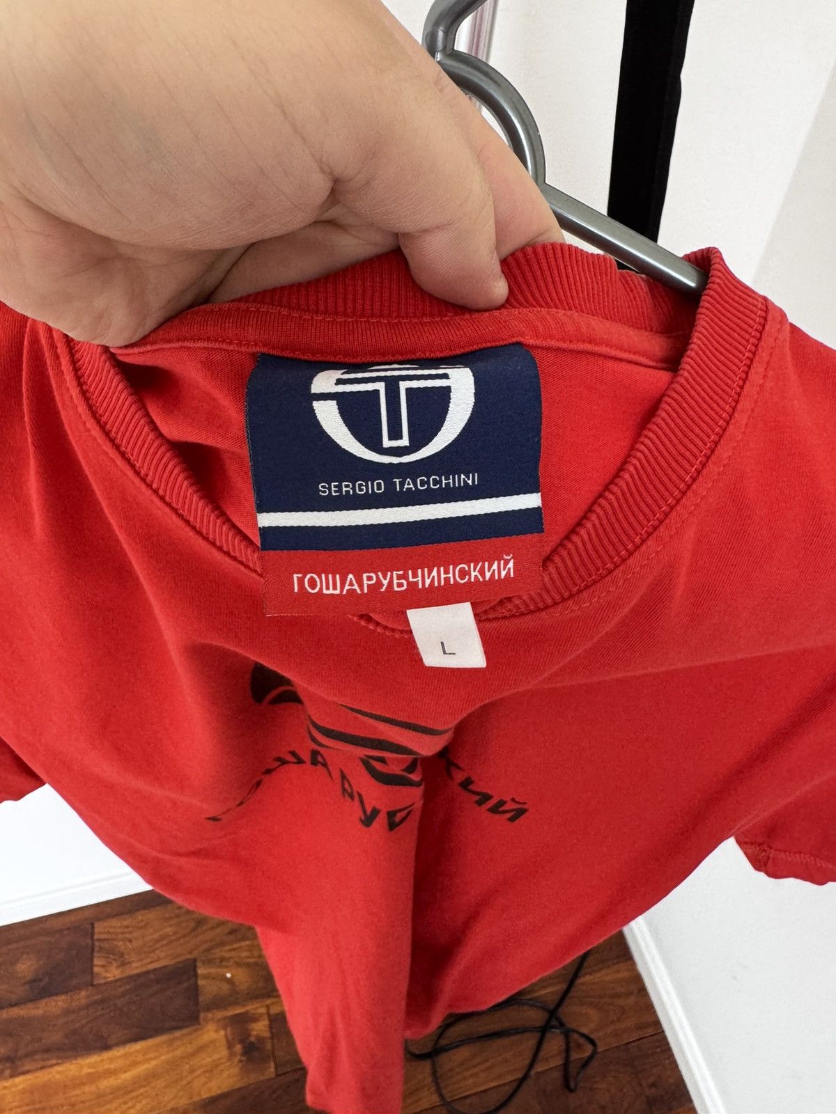 Gosha Rubchinskiy Gosha Red Tee Size US L / EU 52-54 / 3 - 2 Thumbnail
