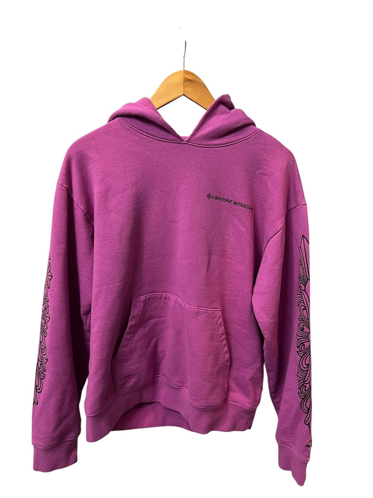 Chrome Hearts Chrome Hearts Matty Boy Web Hoodie 'Purple' Size US L / EU 52-54 / 3 - 1 Thumbnail