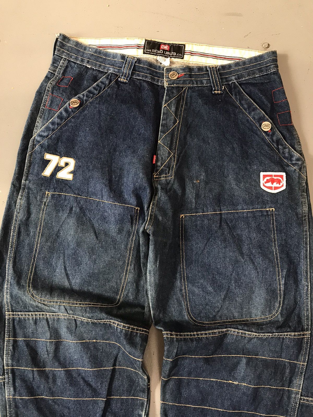 Ecko Unltd. × Vintage Vintage Ecko UNLTD embroidered denim Size US 34 / EU 50 - 3 Thumbnail