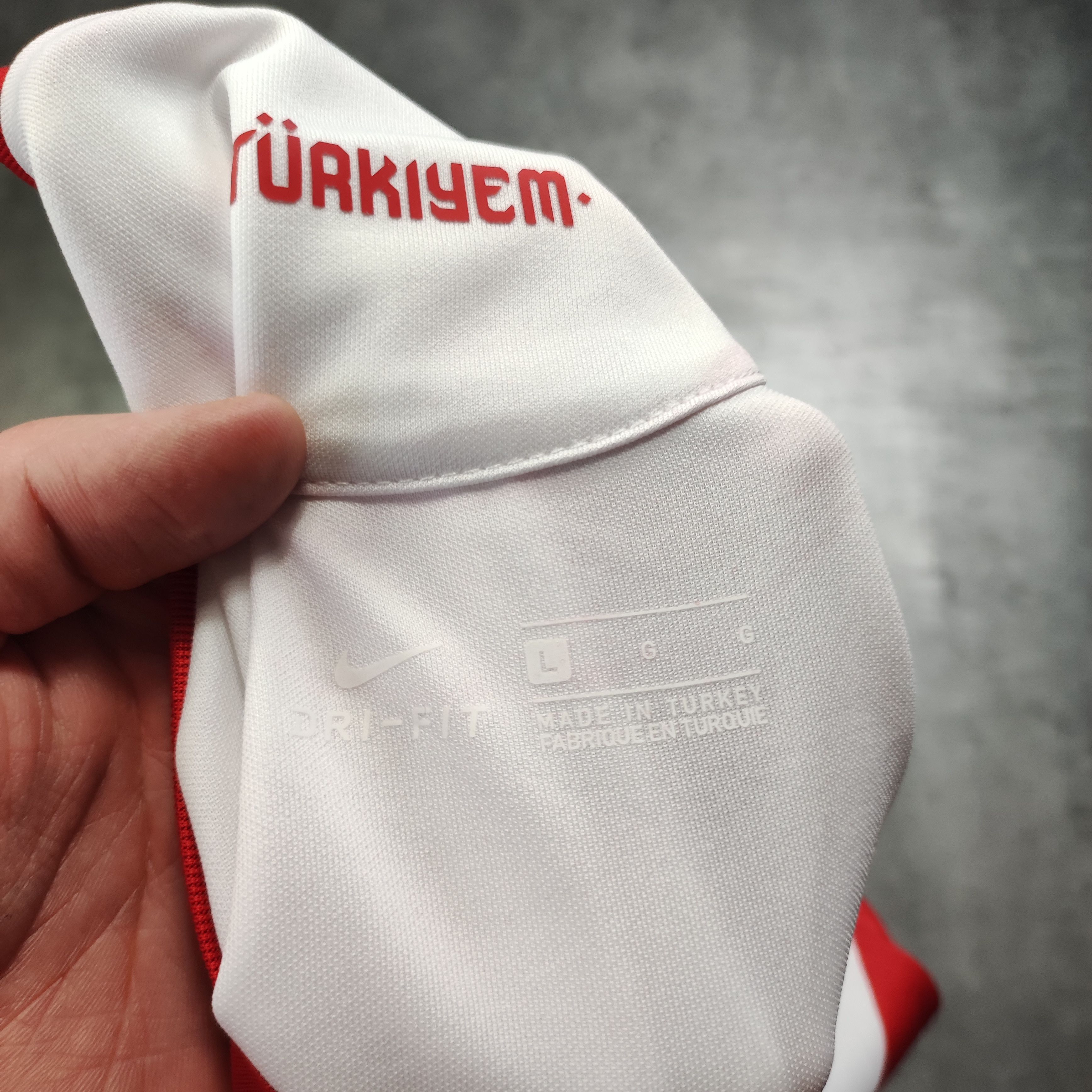 Nike RARE Nike x Football Soccer Turkey National Team Jersey Size US L / EU 52-54 / 3 - 8 Thumbnail