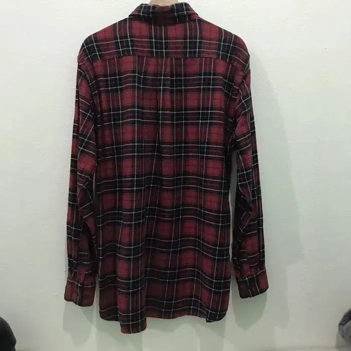 Uniqlo Japanese Brand Uniqlo Plaid Tartan Flannel Shirt Size US L / EU 52-54 / 3 - 6 Thumbnail