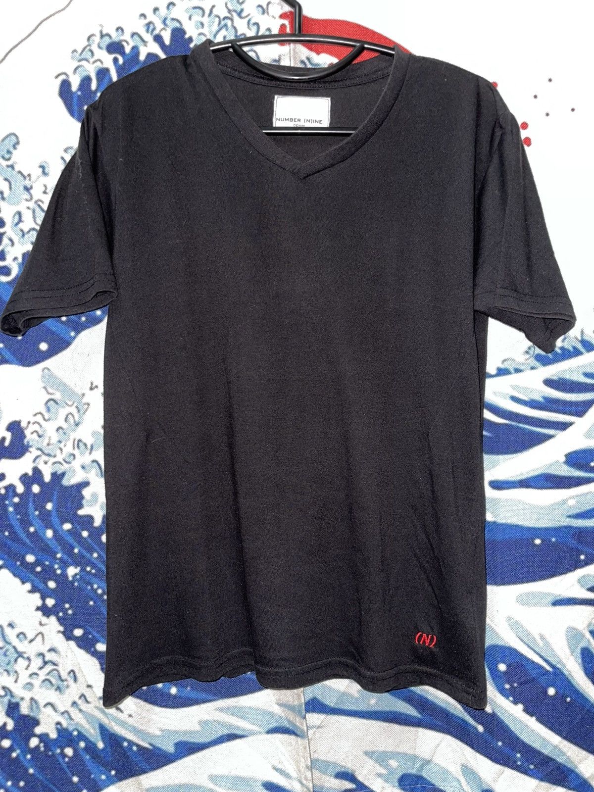Designer × Japanese Brand × Number (N)ine NUMBER NINE BLACK (N) VNECK Size US M / EU 48-50 / 2 - 1 Thumbnail