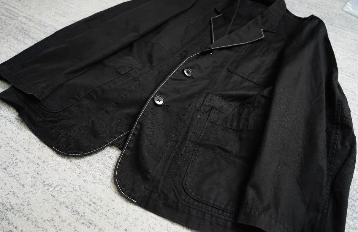 Yohji Yamamoto Yohji Yamamoto Oversized Stitch Detail Work Blazer Jacket Size US M / EU 48-50 / 2 - 4 Thumbnail