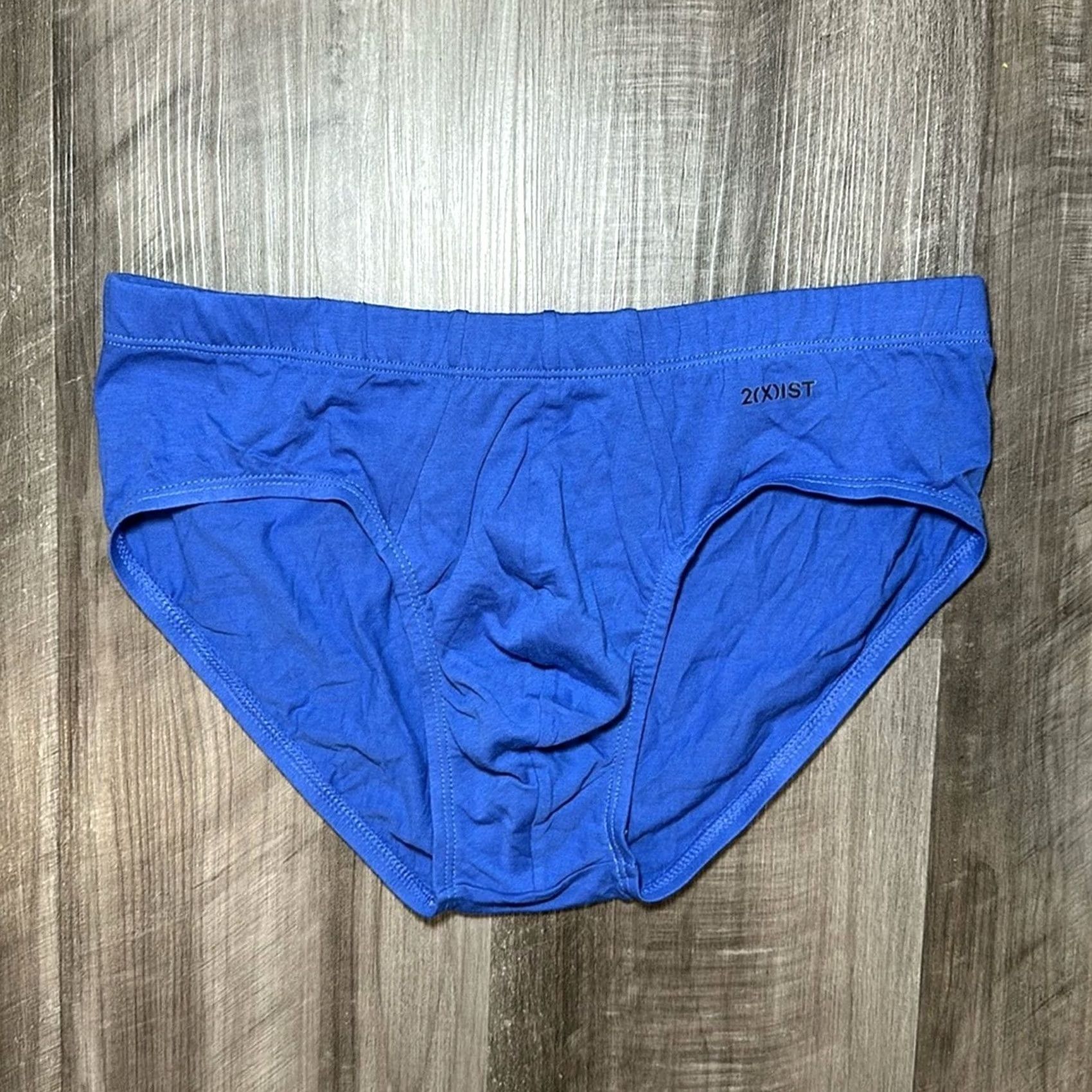 Vintage 2xist Bikini Brief Men S Underwear Brief Blue Size US 29 - 2 Thumbnail