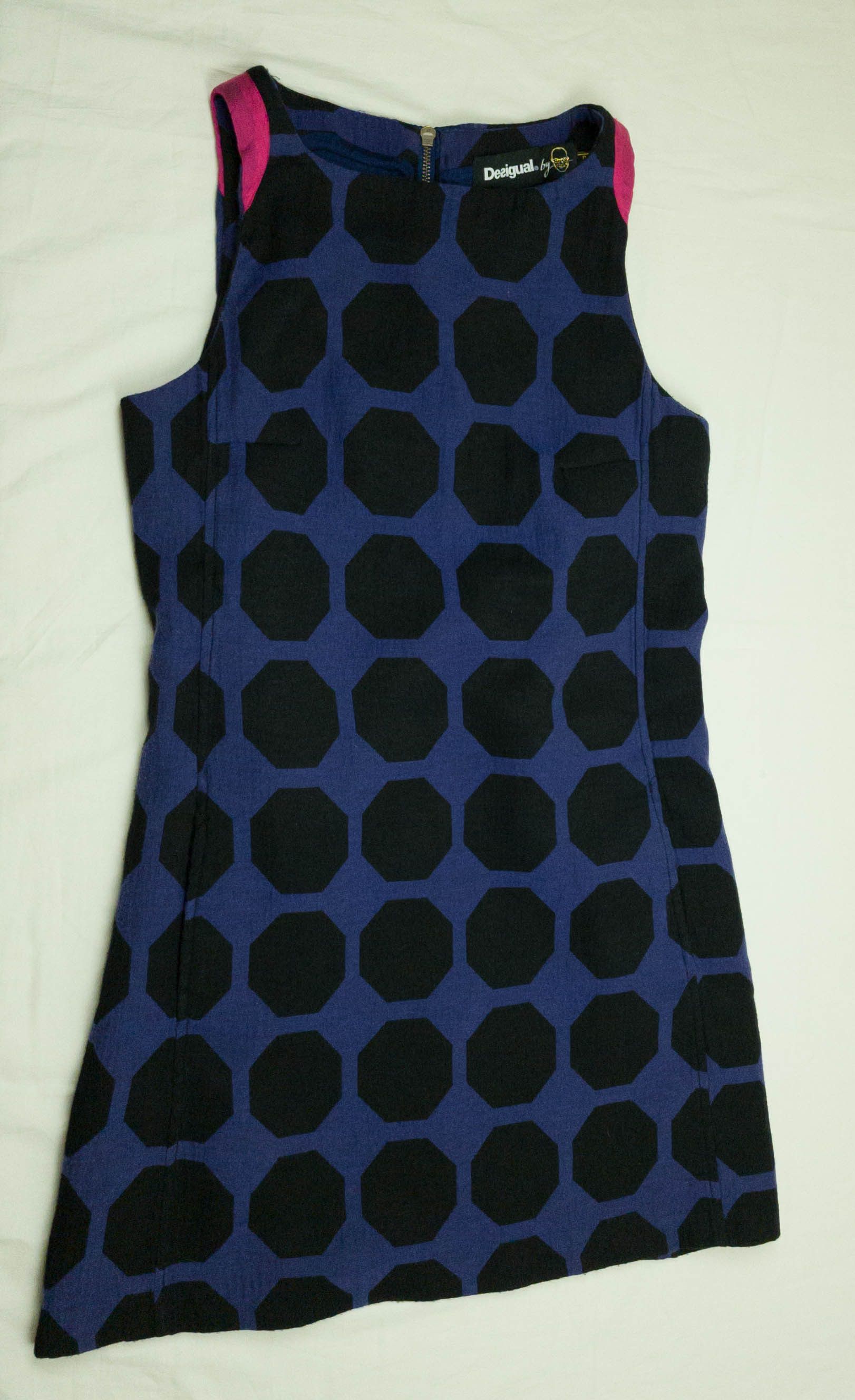 Desigual Desigual womens dress lined size L (42) - Size L / US 10 / IT 46 - 3 Thumbnail