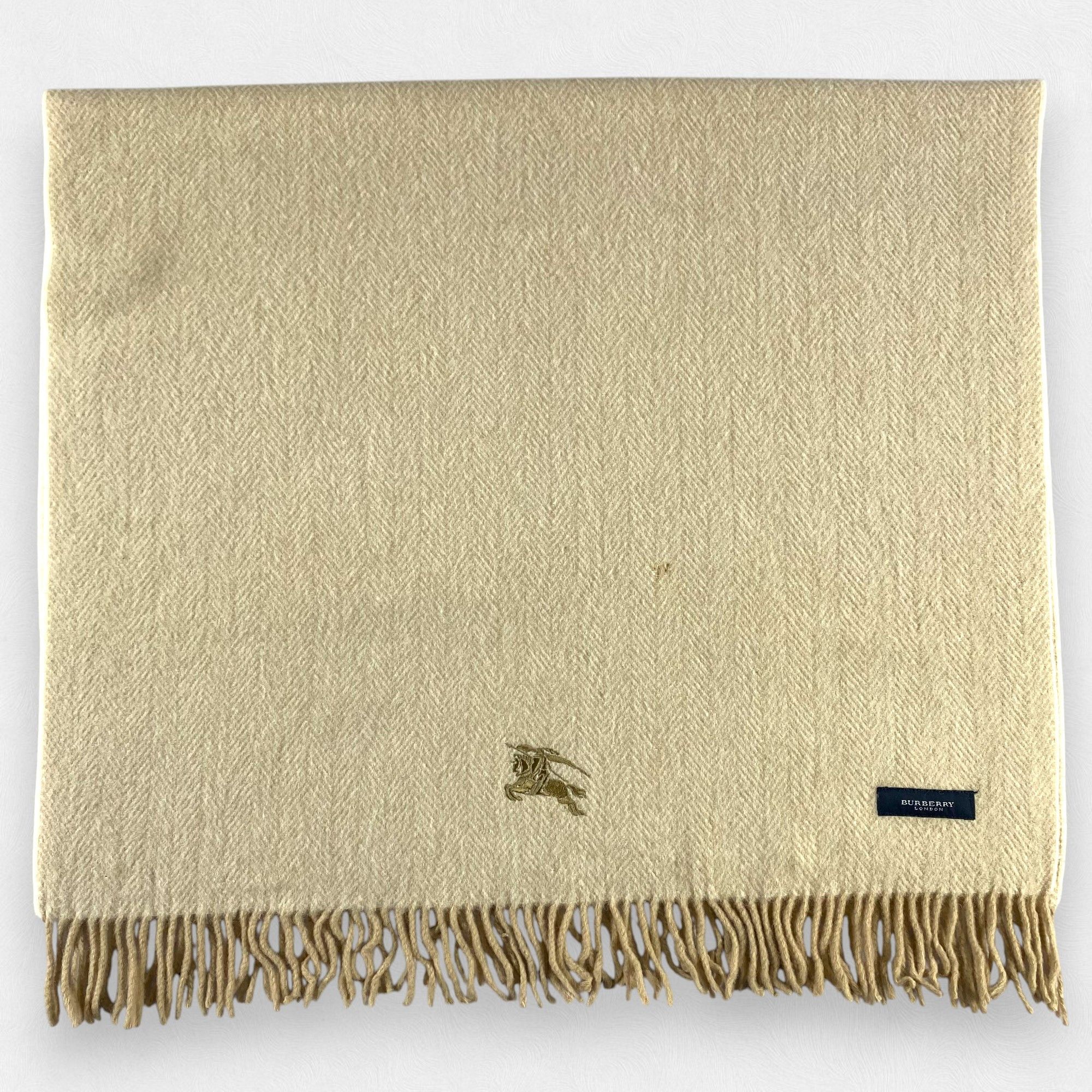 Burberry Burberry Scarf Neck Wrap Wool Muffler Size ONE SIZE - 1 Thumbnail