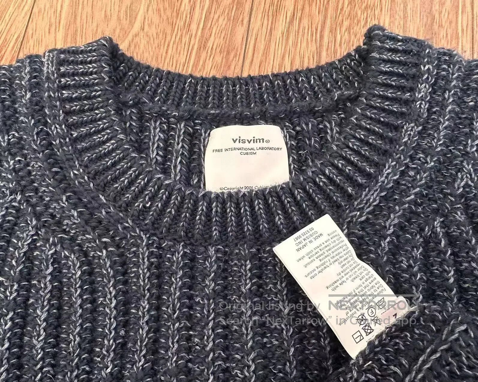 Visvim visvim amplus crew long sleeve sweater. Size US L / EU 52-54 / 3 - 3 Thumbnail