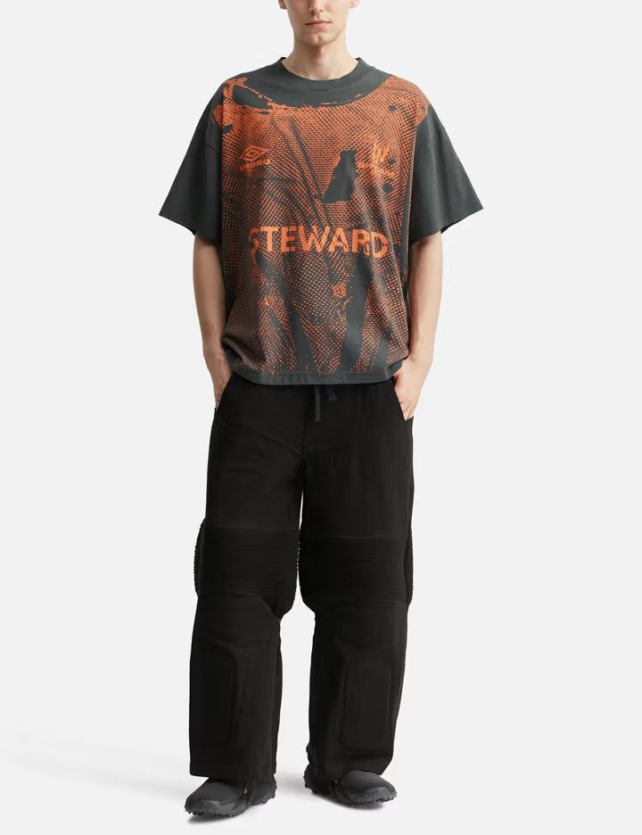 Umbro × Umbro Black Steward Vest Print Oversized T-Shirt Size US M / EU 48-50 / 2 - 3 Thumbnail