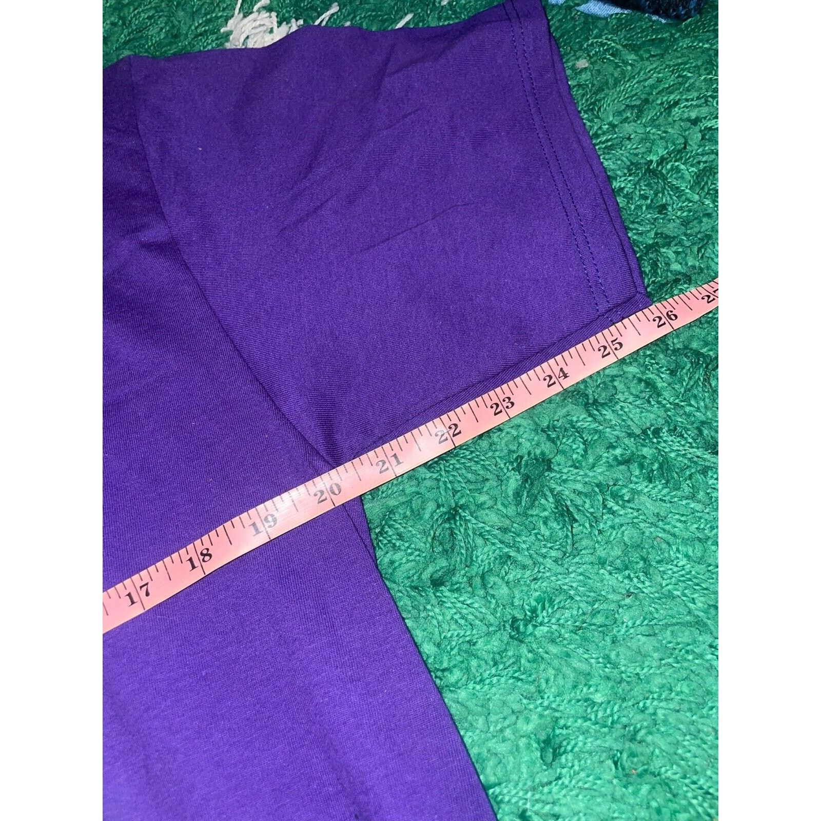 Jerzees Vintage Montana Wildflower Shirt Flower Purple Tee VTG 90s Size US L / EU 52-54 / 3 - 9 Thumbnail